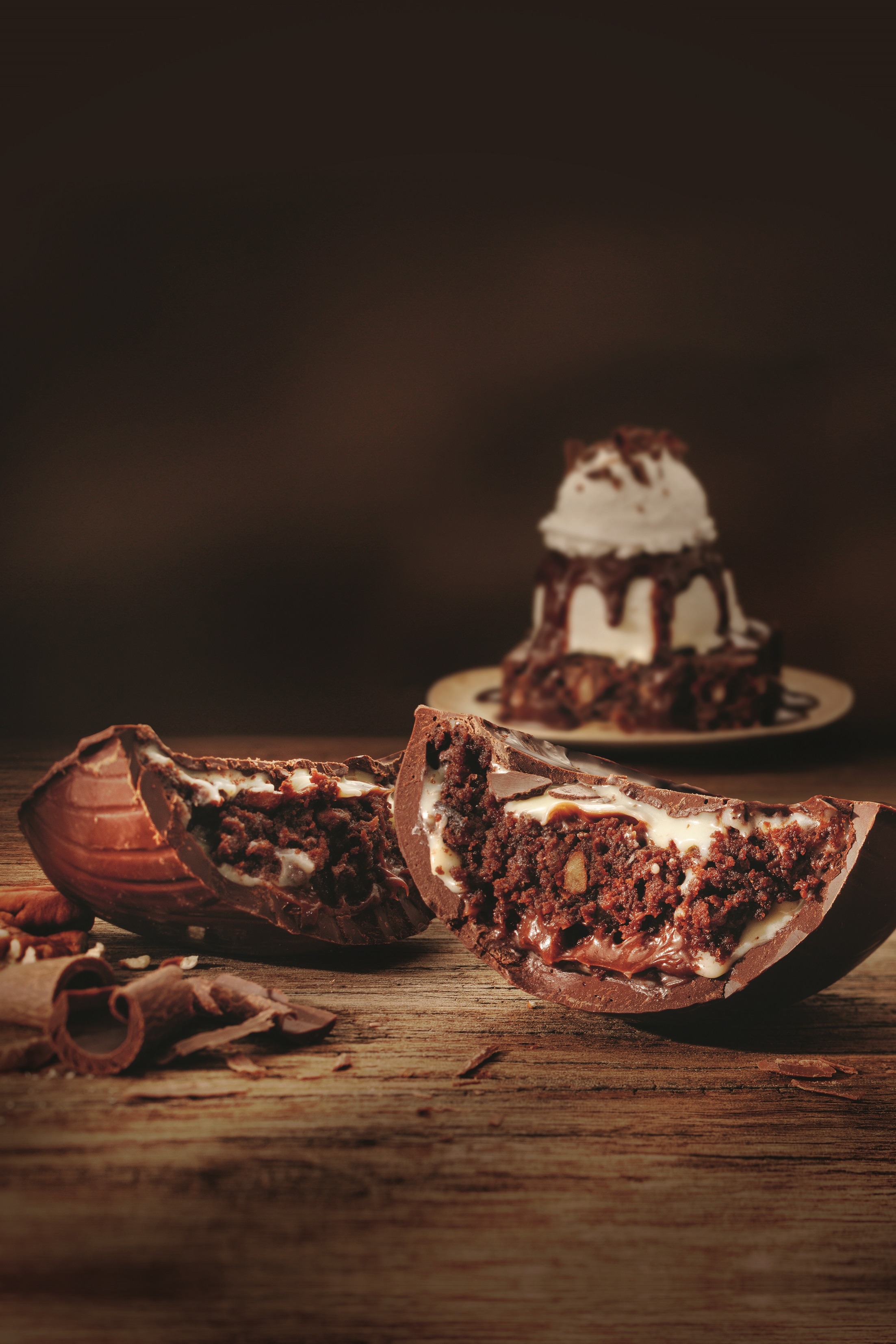 Outback traz de volta seu ovo de chocolate recheado com famoso Brownie Divulgação