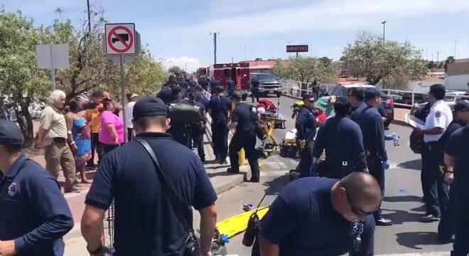 Atentados deixam 34 mortos em menos de uma semana nos EUA Tiroteio no Texas é um dos maiores da história dos Estados Unidos. Reprodução Twitter