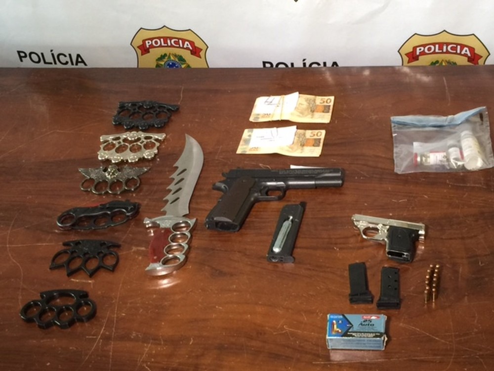 Material apreendido na casa de empresário que teve a prisão preventiva decretada