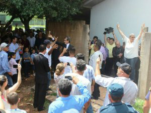 Muro que separava poderes foi derrubado - Foto: Antônio Dantas/Arquivo Pessoal