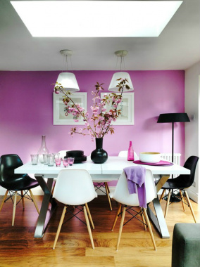jantar rosa e preto