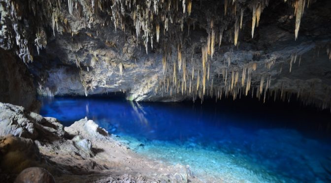 MS tem excelentes destinos para viagem no feriado A Gruta do Lago Azul já foi cenário para novelas e filmes. Visitms