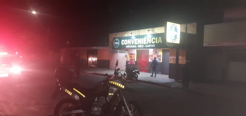 Operação Toque de Recolher flagra 19 comércios abertos na Capital Operação Toque de Recolher flagra 19 comércios abertos na Capital
