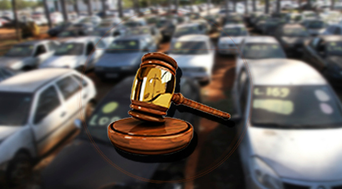 Detran realiza leilão de 61 carros para circulação