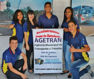 Cadastramento para beneficiários do passe-estudante está aberto Cadastramento para beneficiários do passe-estudante está aberto