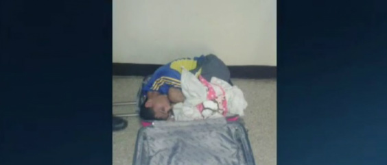 Mulher tenta tirar namorado da prisão dentro de mala