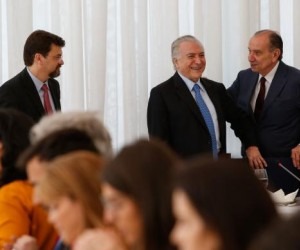 Temer participou do café da manhã com jornalistas no Palácio do Planalto - Alan Santos/PR