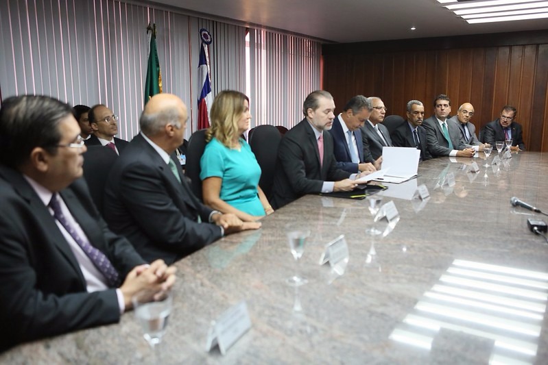 Novidade: Estados da Bahia e Piauí inauguram Escritórios Sociais Assinatura do Lançamento do Escritório Social de Salvador. FOTO: Gil Ferreira/Agência CNJ