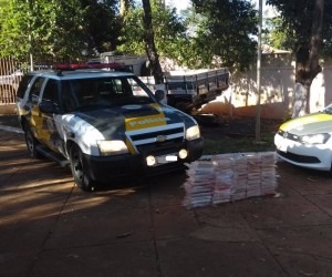 Droga apreendia pela polícia em SP saiu do MS. - PM
