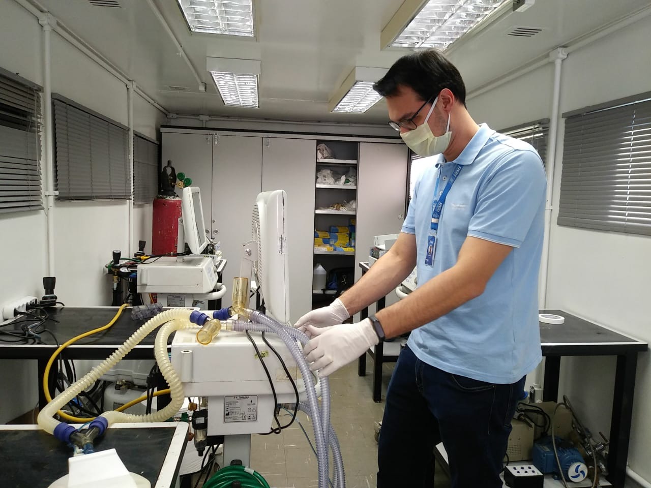 Energisa assume custos de transporte e calibração de ventiladores pulmonares em MS