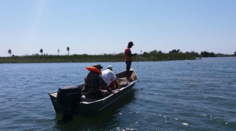 Pescador paulista é preso com mais de 1 km de redes de pesca em rio de Anaurilândia