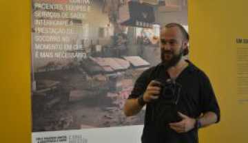 Exposição de fotos mostra riscos para médicos que atuam em áreas de conflito A mostra do fotógrafo André Liohn tem mais de 70 imagens de hospitais ameaçados, especialmente na Líbia e SomáliaMarcello Casal Jr/Agência Brasil