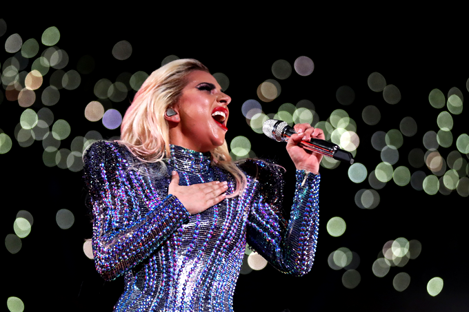 LADY GAGA: o show, desta vez, será de casa. Al Bello/Getty Image