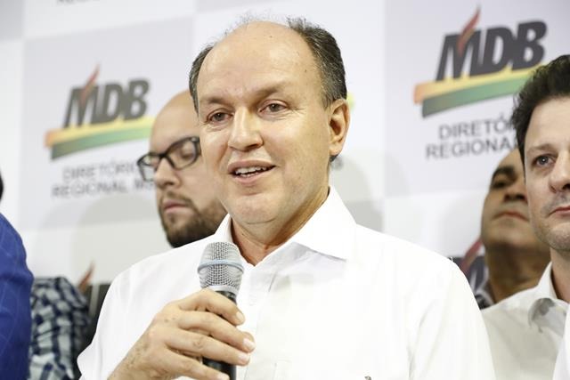 Mochi assume comando do MDB durante convenção estadual Ex-deputado estadual, Junior Mochi, assume hoje a presidência do MDB no Estado. (Arquivo/Midiamax)