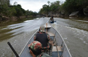 Polícia Militar Ambiental divulga balanço dos três meses da Operação Piracema Fiscalização da Polícia Militar Ambiental nos rios de MS. (Divulgação)
