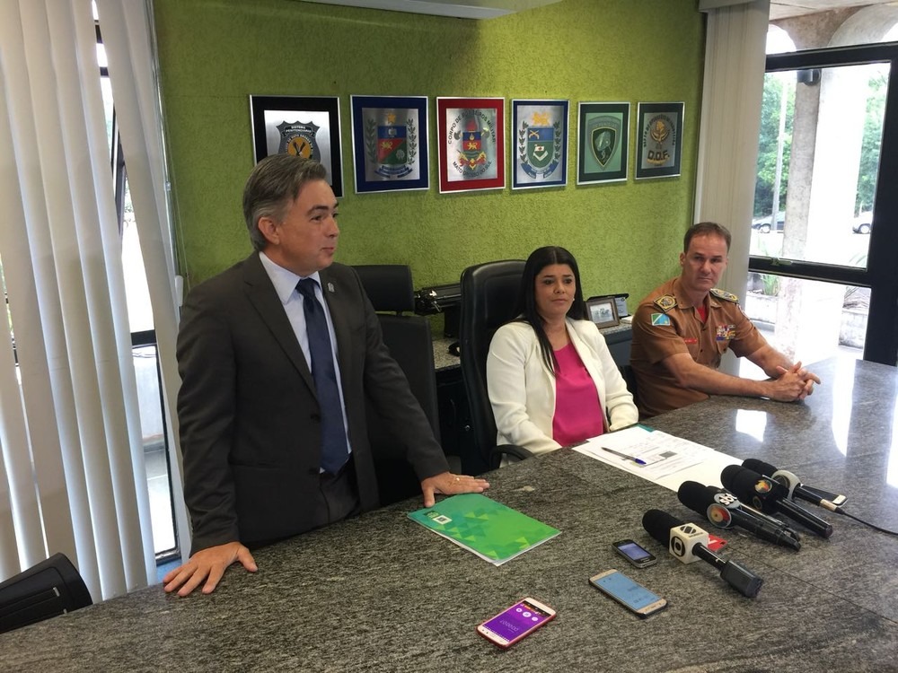 Balanço da Sejusp-MS divulgado nesta terça-feira (9), em Campo Grande (Foto: Graziela Rezende)