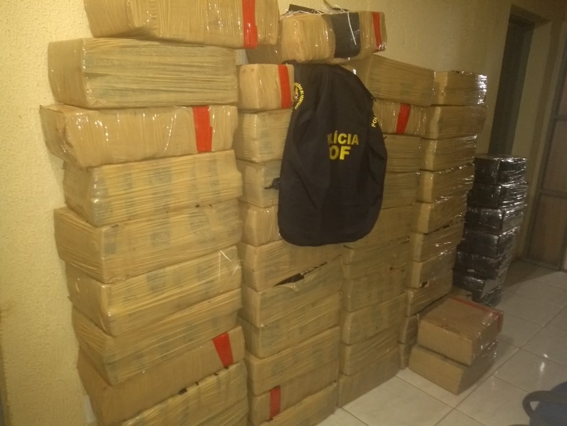 DOF apreende mais de 800 quilos de maconha na fronteira