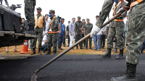 Asfalto polimerizado garantirá mais qualidade e durabilidade em quatro vias