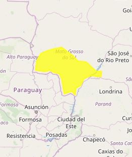Inmet emite alerta de tempestade com perigo potencial para 52 cidades de MS Inmet emite alerta de tempestade com perigo potencial para 52 cidades de MS