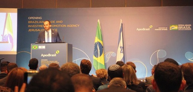 Governo brasileiro inaugura escritório comercial em Jerusalém @Bolsonaro SP/Twiter