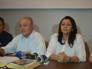 Três candidatos a governador barrados na Ficha Limpa renunciam Neudo Campos foi subsituído pela mulher, Suely
Campos, em Roraima (Foto: Emily Costa/ G1)
