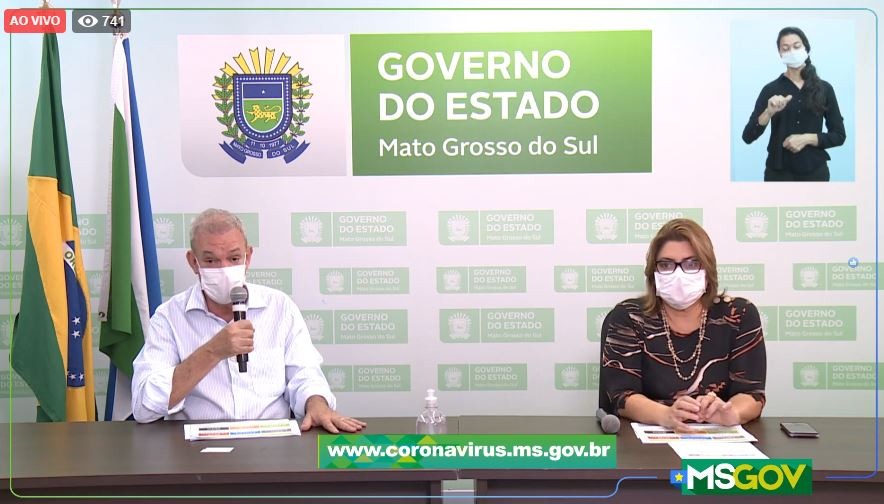 MS tem 168 casos confirmados de coronavírus e outros 43 suspeitos são monitorados