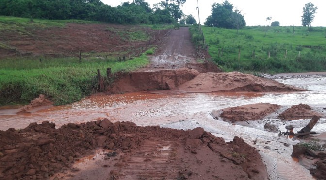 Estado decreta situação de emergência em três municípios