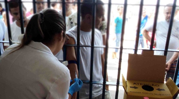 Agepen realiza triagem de detentos para prevenção de doenças infectocontagiosas
