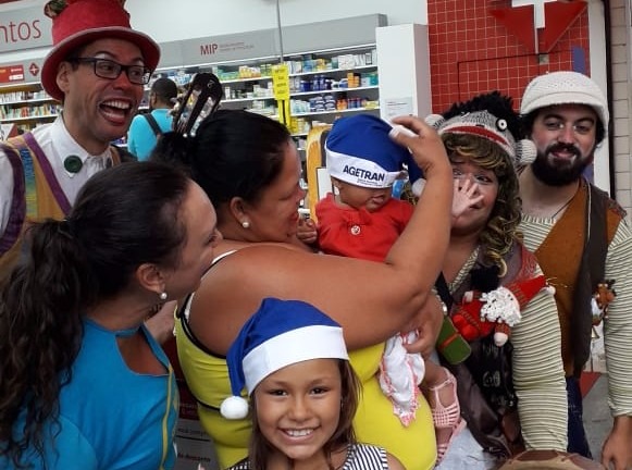 Agetran promove ação educativa para o trânsito no Centro da Capital Divulgação