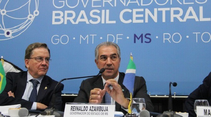Governador de MS, Reinaldo Azambuja. Divulgação
