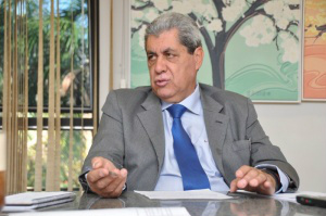 No fim do mandato, André é avaliado como melhor governador no País Puccinelli na entrevista em que classificou o equilíbrio financeiro como sua principal obra no Governo. (Foto: Marcelo Calazans)