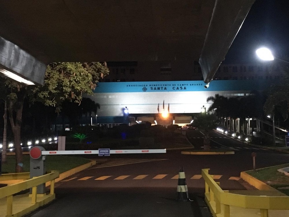 Entrada Pronto-Socorro da Santa Casa. Flávio Dias/G1