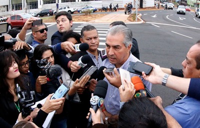 Governador fala sobre a nova rotatória, que foi entregue nesta quarta-feira à população.
